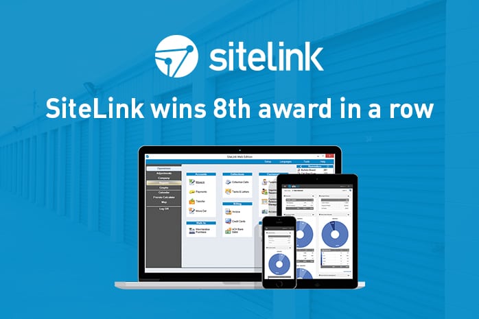 SiteLink Wins 8th Best Management Software Award